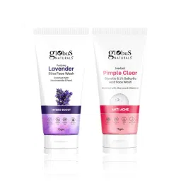 Globus Naturals Purifying Lavender Bliss & Herbal Pimple Clear Face Wash Combo-picture-22