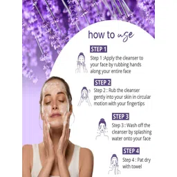 Globus naturals Purifying Lavender Bliss Face Wash - 75g image 4