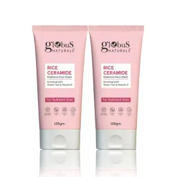 Globus Naturals Rice Ceramide Radiance Face Wash - 100 gm (Pack Of 2)-picture-33