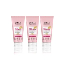 Globus Naturals Rice Ceramide Revival Scrub - 50 gm (Pack Of 3)-picture-16