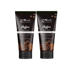 Globus naturals Set Of 2 Coffee Face Wash With Turmeric & Saffron - 100g Each-picture-24