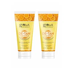 Globus naturals Set of 2 De Tan Face Scrub with Lemon & Rose for Skin Damage - 100 g Each-picture-10