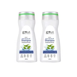 Globus naturals Set Of 2 Green Tea Herbal Anti-Dandruff Itchy Scalp Shampoo - 200 ml Each-picture-25