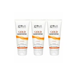 Globus naturals Set Of 3 Gold Radiance Anti Ageing & Brightening Face Pack - 100 gm Each-picture-37