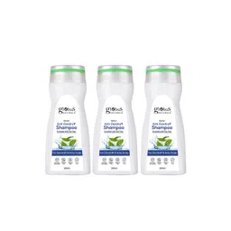 Globus naturals Set Of 3 Green Tea Herbal Anti-Dandruff Itchy Scalp Shampoo - 200 ml Each-picture-24
