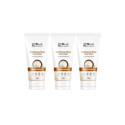 Globus naturals Set of 3 Radiance Rice Brightening Face Wash with Green Tea - 75 g each-picture-33