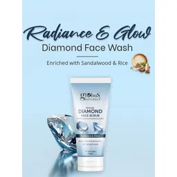 Globus naturals Set Of 3 Revival Diamond Face Scrub with Sandalwood & Rice - 100 g Each image 4
