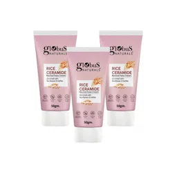 Globus naturals Set Of 3 Rice Ceramide Revival Face Cream With Sunflower Coffee - 50g Each-picture-39