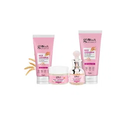 Globus naturals Set Of 4 Rice Ceramide Face Wash-Cream-Toner & Pell Of Mask-picture-11