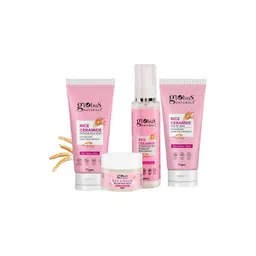 Globus naturals Set Of 4 Rice Ceramide Face Wash Toner Scrub & Peel off Mask Combo-picture-35