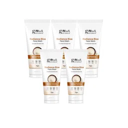 Globus naturals Set of 5 Radiance Rice Brightening Face Wash with Green Tea - 75 g each-picture-32