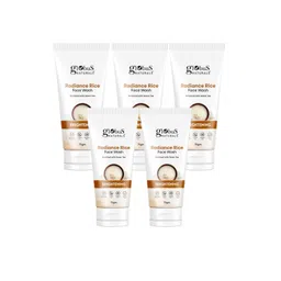 Globus naturals Set of 5 Radiance Rice Face Wash with Green Tea - 75 g each-picture-30