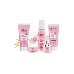 Globus naturals Set Of 6 Rice Ceramide Face Wash-Cream-Toner-Scrub-Serum & Pell Of Mask-picture-34