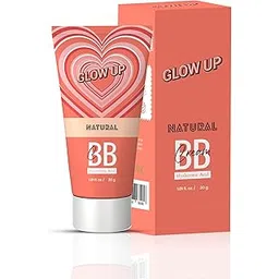 glow up BB CREAM 30 G | NATURAL | With Hyluronic acid | Spf 15 | Instant Spot Coverage + Light Make-up Glow | For Men and Women-picture-25