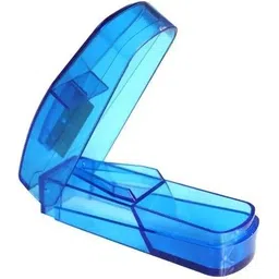 glowish EASY TO CARRY TRAVEL CARRY PILL BOX+SPLITTER EASY PILL CUTTER/SQUASHER AND PILL HOLDER BOX MANUAL SPLITTER-picture-19