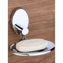 GLOXY Silver-Toned Solid Stainless Steel Soap Dish Holder-picture-15