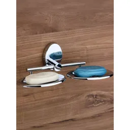 GLOXY Silver-Toned Solid Stainless Steel Soap Holder-picture-22