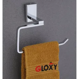 GLOXY Stainless Steel Napkin Holder Stand for Washbasin Towel Hanger Ring SS304 8 inch 1 Bar Towel Rod-image-24