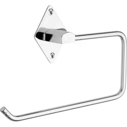 Towel Ring for Bathroom | Napkin Stand for Washbasin & Kitchen Wall Mounted Stainless Steel Toilet Paper Holder-image-3