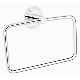Towel/Napkin Ring | Wall Mounted Chrome Finish Towel Hanger for Bathroom Stainless Steel Toilet Paper Holder-image-25