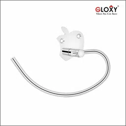 Wall Mount Towel Ring | Napkin Holder for Bathroom & Wash Basin – Rustproof Stainless Steel Toilet Paper Holder-image-1