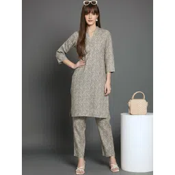 GLSGM Printed Pure Cotton Tunic With Trousers Co-Ords-picture-27