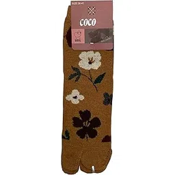 glus Coco Rabbit Hair Wool Unisex Thermal Winter Socks, Flower Women Winter Lined Boot Ankle Length Insulated Heated Socks For Cold Weather Toe Socks,Size-Free-picture-35
