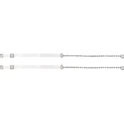 glus Women Girls Ladies Silicone Straps Rhine Stone Studded Bra Straps for Women For Office,Shopping Trips,Parties,Disco,Garba Evenings Glittery Shinning Bra Straps (1Pair)-picture-3