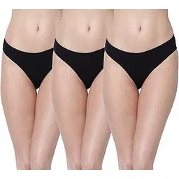glus Women Girls Pure Organic Cotton Printed Full Coverage High Waist Elastic Waist Band Everyday Day Wearing Hipster Panties for Women Combo Pack of 3-picture-27
