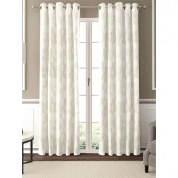 GM Arosa Ivory Cotton 7 Ft. Door Curtain - Set of 2-picture-33