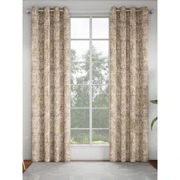 GM Beige Set of 2 Room Darkening Door Curtain-picture-38