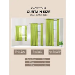 GM Blue Set of 2 Ethnic Motifs Room Darkening Door Curtain image 4