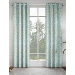 GM Blue Set of 2 Room Darkening Door Curtain-picture-18