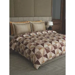 GM Geometric AC Room 150 GSM Single Bed Comforter-picture-28