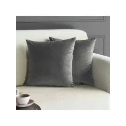 GM Grey Polyester Cushion Cover - Set of 2-picture-32