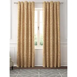 GM Orange Polyester Curtain - Set of 2-picture-29