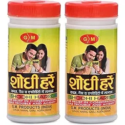G.M. Shodhi Harre | Herbal Remedy For Gastric Troubles, Constipation | Made With Harad And Other Ayurvedic Herbs | Herbal And Ayurvedic | (Pack Of 2 Bottles) 60 G Each.-picture-25