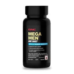 GNC Mega Men One Daily Multivitamin,  30 tablet(s)  Unflavoured -picture-26