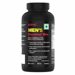 GNC Men's Staminol Max, 60 tablet(s) Unflavoured -picture-21