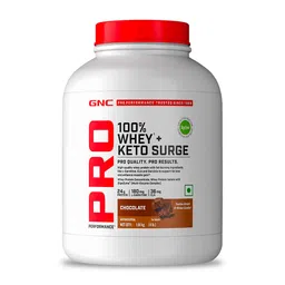 GNC Pro Performance 100% Whey + Keto Surge, 4 lb Chocolate-picture-23
