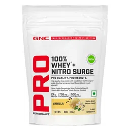 GNC Pro Performance 100% Whey + Nitro Surge, 1 lb Vanilla-picture-16