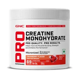 GNC Pro Performance Pure Micronized Creatine Monohydrate,  Cranberry  0.55 lb -picture-28