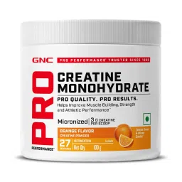 GNC Pro Performance Pure Micronized Creatine Monohydrate,  Orange  0.22 lb -picture-33
