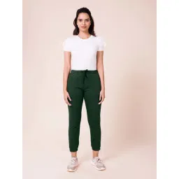 Go Colors! Green Mid Rise Sports Joggers-picture-43