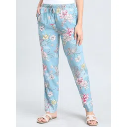 Go Colors Printed Straight Lounge Pants-picture-34