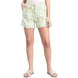go colors Viscose Lounge Shorts Above Knee for Women| Breathable, Mid Rise-picture-34