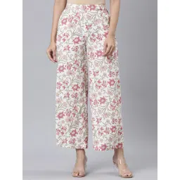 Go Colors Women Floral Printed Ethnic Palazzos-picture-27