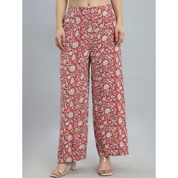 Go Colors Women Floral Printed Ethnic Palazzos-picture-26