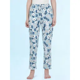 Go Colors Women Printed Straight-Leg Lounge Pants-image-40