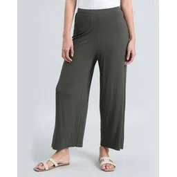 go colors Women Relaxed Fit Palazzos with Insert Pockets-picture-14